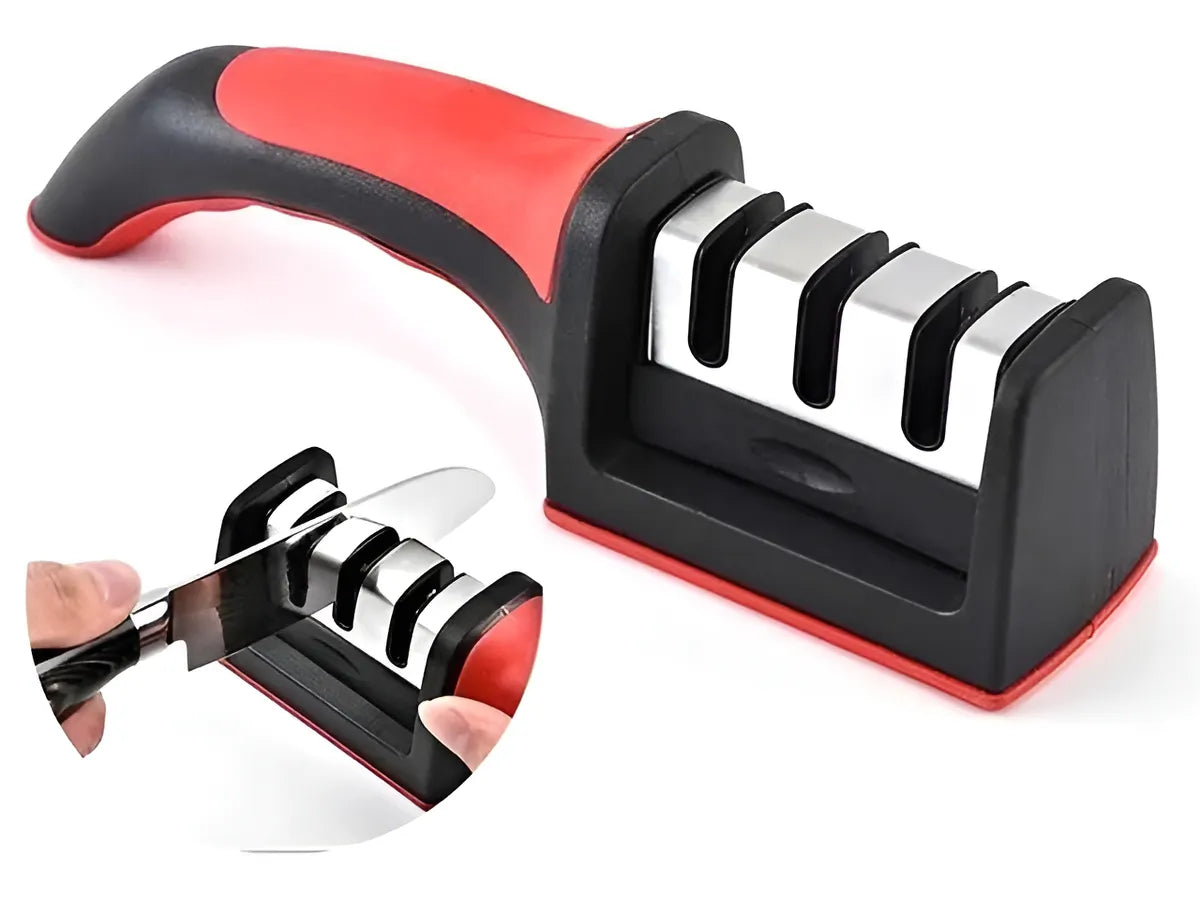 Afilador Manual Cuchillos Inoxidable