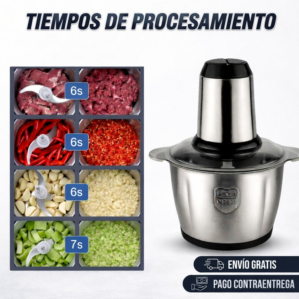 Molino Picador Eléctrico ChopMaster Pro ( 3 Litros)