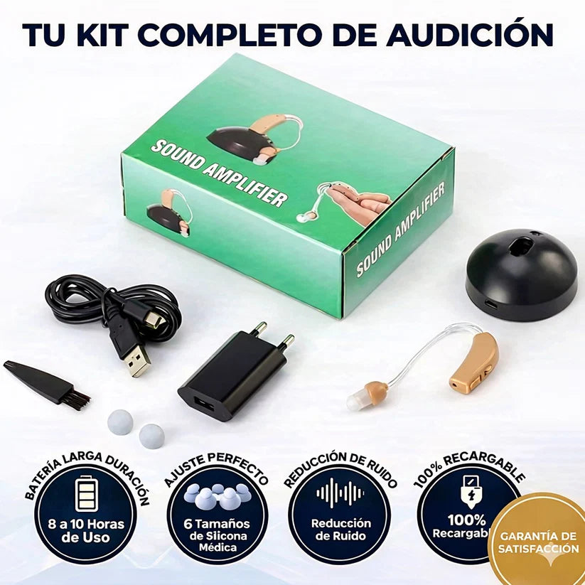 Audífono Amplificador Pro - Recargable