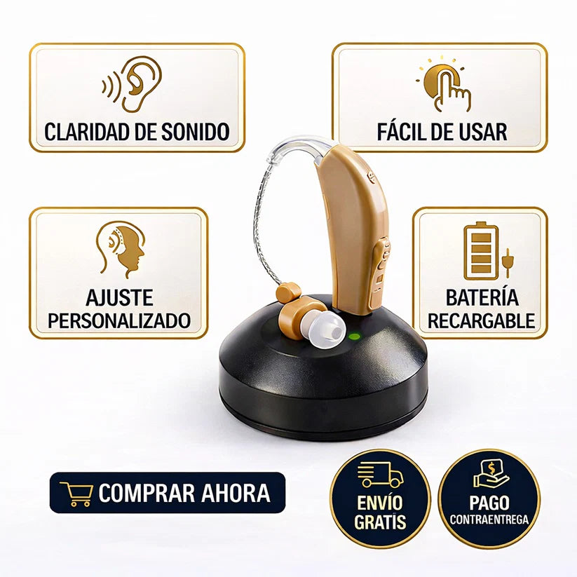 Audífono Amplificador Pro - Recargable